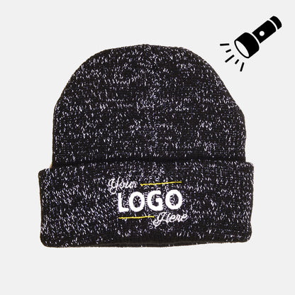 Reflecterende mutsen met borduring